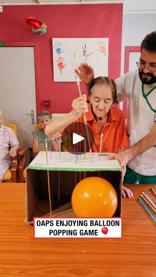 OAP's Enjoying Balloon Popping Game | I'd get far too frustrating trying to do this 😂 | By LADbibleFacebook Pop The Balloon Game, Balloon Popping Game, Christmas Olympics, Balloon Popping, Pop Game, Maze Game, Pop Games, Minecraft Party, Racing Games