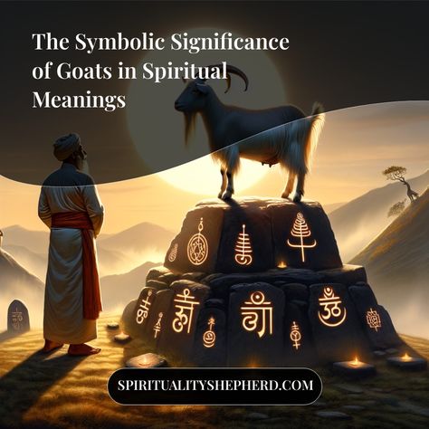 Ever wondered about the spiritual significance of goats in your dreams or readings? Unravel these meanings on our platform and illuminate how it can influence your spirituality and personal energy shifts. Don't forget to save this pin for a fascinating insight into the world of symbolic interpretations whenever you need it. Goat Meaning, Native American Traditions, Personal Energy, Dream Interpretation, Baby Goats, Spiritual Enlightenment, Spiritual Meaning, Spiritual Practices, Spiritual Journey