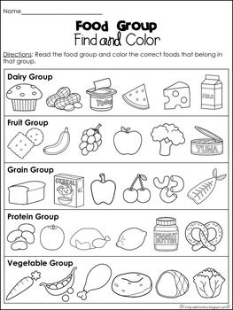 Teaching Food Groups To Preschoolers, 2nd Grade Nutrition Activities, Food Group Worksheets Free Printable, Kindergarten Nutrition Activities, 5 Food Groups Activities, Cooking Worksheets For Kids, Food Group Activities For Kids, Preschool Food Groups, Healthy Food Worksheets For Kids