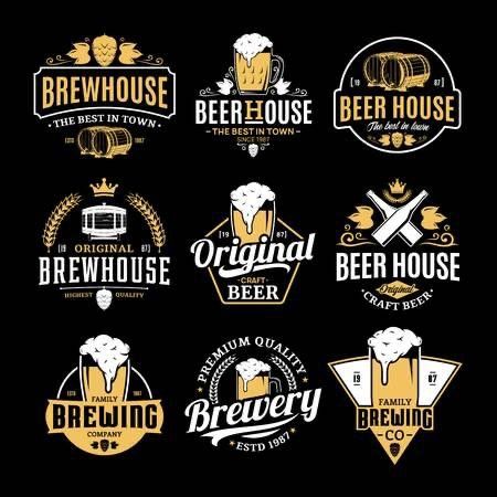 Beer Branding Design, Craft Beer Logo, Beer Logo Design, Pub Logo, Beer House, Beer Pub, Beer Fest, Beer Logo, Beer Company