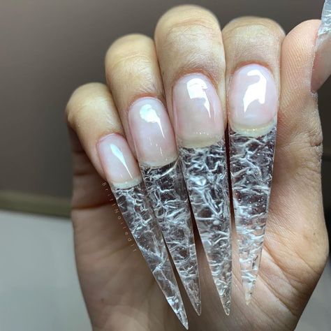 Brittnay Morris on Instagram: “❄️ Ice Queen ❄️ It’s pretty hot today so I thought I’d throw it back to these clear ice nails I did back in December ❄️ - - Sculpted long…” Ice Nails, Las Vegas Nails, Long Stiletto Nails, Throw It Back, Long Stiletto, Come See Me, Diva Nails, Clear Ice, Swarovski Nails