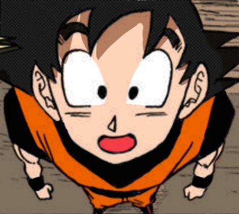 Goku Funny, Dbz Funny, Goku Pics, Goku Manga, Dragon Ball Art Goku, Dragon Ball Image, Anime Dragon Ball Goku, Dragon Balls, Dragon Ball Super Manga