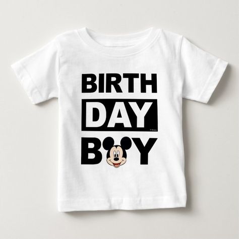 Mickey Mouse Birthday Shirt, Mickey Mouse Gifts, Mickey 1st Birthdays, 3rd Birthday Boys, Mickey Mouse Themed Birthday Party, Mickey Mouse Birthday Invitations, Mickey Mouse First Birthday, Mickey Mouse 1st Birthday, Mickey Mouse Birthday Party