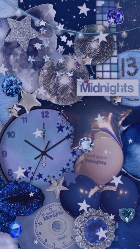 #midnights #midnightstaylorswift #midnight #midnightsalbum #midnightsaesthetic #taylorswift #stars #night #sky Midnights Wallpaper, Midnight Song, Stars Night Sky, Prom Themes, 32 Birthday, Taylor Swift Party, Taylor Swift Birthday, Everything Is Blue, Taylor Swift New