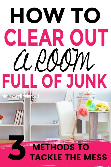 Clean Quickly, Declutter Fast, Junk Organization, Cluttered Bedroom, Clean Clutter, Cleaning Schedules, Clutter Solutions, Declutter Home, How To Declutter