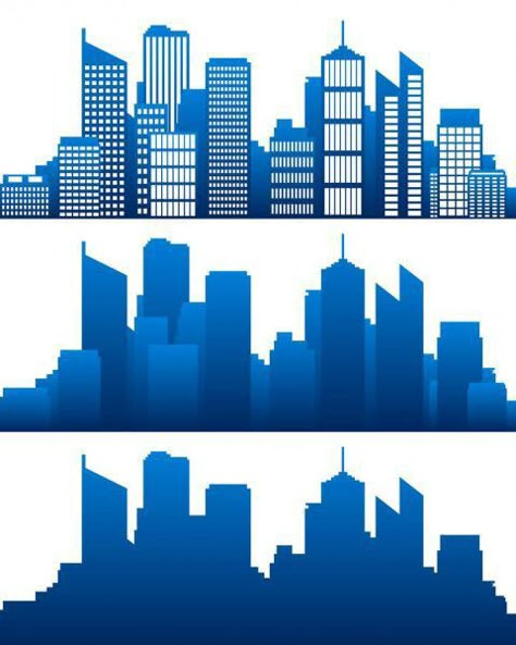 Building Silhouette, City Skyline Art, Retro Artwork, City Silhouette, Skyline Art, Room Redo, Wall Ideas, Cool Paintings, City Skyline