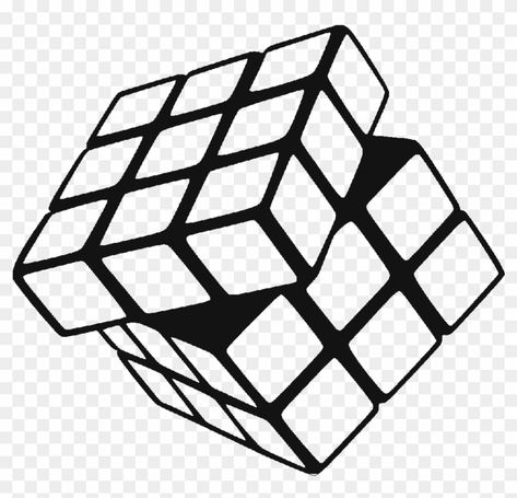 Rubix Cube Art Design, Rubix Cube Drawing, Rubik’s Cube, Wolf Head Drawing, Cube Solver, Drawing Borders, Pop Cubes, Cube Template, Story Help