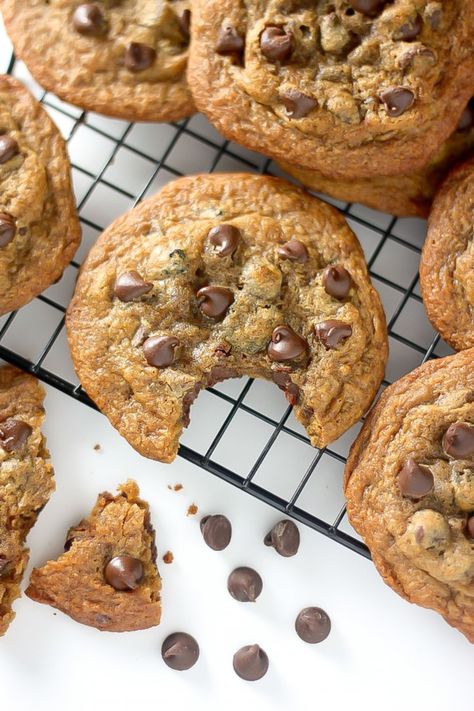 Greek Yogurt Cookies, Greek Yogurt Chocolate, Healthy Christmas Cookies, Yogurt Chocolate, White Chocolate Macadamia Nut Cookies, Baker By Nature, Mini Chocolate Chip Cookies, Macadamia Nut Cookies, White Chocolate Macadamia