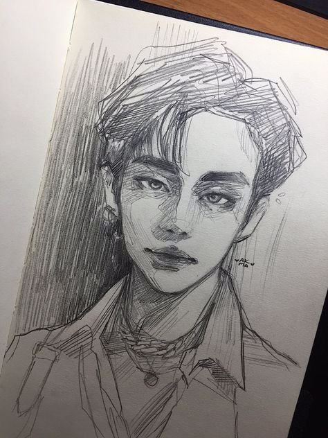 Indie Drawings, Kpop Drawings, Easy Drawings Sketches, Arte Sketchbook, Arte Inspo, Art Drawings Sketches Creative, Sketch Painting, Hand Art Drawing, Book Art Drawings