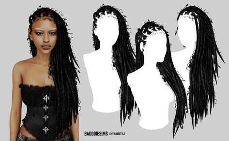 EMY HAIRSTYLE | BADDDIESIMS Afro Hair Sims 4 Cc, Sims 4 Black Hair, Sims 4 Cas Mods, Play Sims 4, Free Sims 4, Sims 4 Body Mods, Tumblr Sims 4, Sims 4 Expansions, Sims 4 Cc Folder