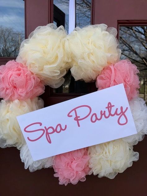 Spa Baby Shower Ideas, Spa Party Snacks, Adult Spa Party Ideas, Girls Spa Party Ideas Kids, Spa Party Food, Spa Night Party, Spa Sleepover, Spa Day Party, Kids Spa Party