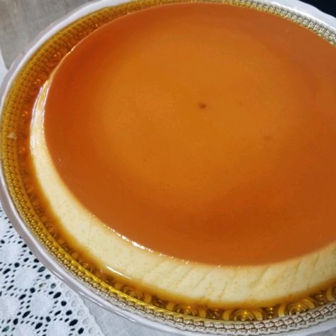 Baked Egg Custard, Cream Cheese Flan, Caramel Flan, Caramel Delights, Malay Food, Baked Custard, Flan Recipe, Creamy Caramel, Chinese Dessert