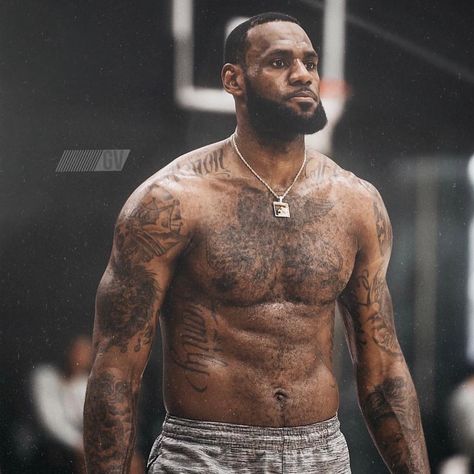 Lebron James Body, Lebron James Tattoos, James Tattoo, Lebron James Wallpapers, Nba Lebron James, King Lebron James, Lebron James Lakers, King Lebron, Basketball Players Nba