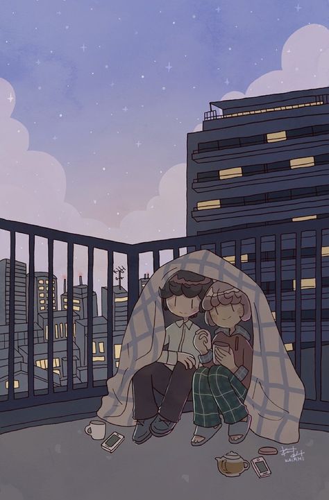 rooftop sunrise a happy memory of sneaking onto the roof at my school dorm and watching the sun rise with the best company Sunrise Drawing, School Dorm, Best Company, Best Night Of My Life, Anime Backgrounds, Sun Rise, Wallpaper Cute, My School, T Art