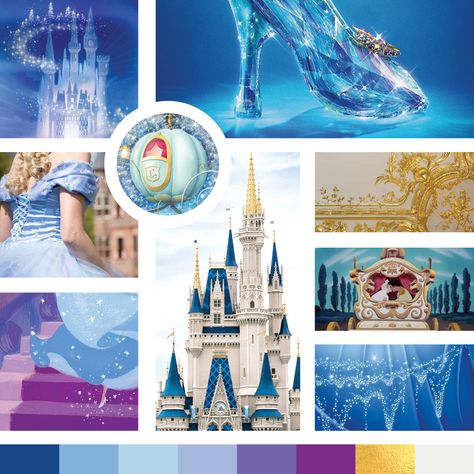 Cinderella-moodboard-disney Cinderella Mood Board, Disney Moodboard, Cinderella Aesthetic, Ad Inspiration, Disney Board, Adobe Illustrator Design, Disney Princess Cinderella, Yearbook Photos, Illustrator Design