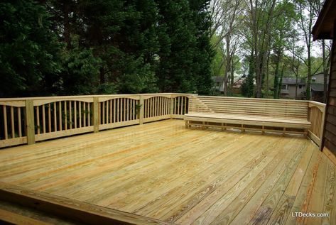 What's the ROI on a Southern Yellow Pine Deck? | Wood. It's Real. | Wood. It's Real. Carbon Sequestration, Cedar Deck, Sustainable Building Materials, Southern Yellow Pine, Southern Pine, Deck Construction, Decking Material, Pressure Treated Wood, Wooden Decks