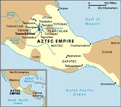 Political boundaries - Five major cities of the Aztec Empire were Tenochtitlan, Tuxpan, Huaxyacac, Tehuantepec, and Coatzoalcos. Ancient Mesoamerica, Megalithic Structures, Ancient Empires, Columbian Exchange, Triple Alliance, History Questions, Aztec Empire, Mexico Map, Ancient Aztecs