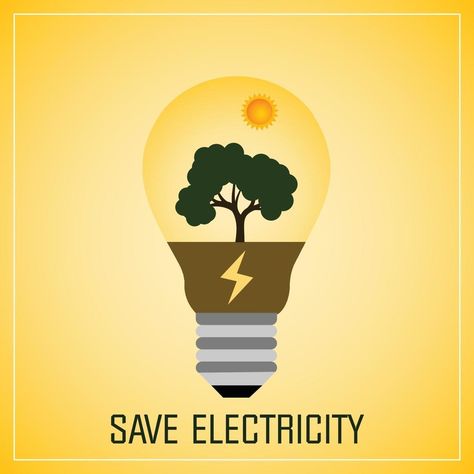 Abstract yellow save electricity motivation vector background design Electricity Saving Poster, Save Electricity Poster Drawings, Save Electricity Drawing, Poster Hemat Listrik, Electricity Drawing, Electricity Background, Save Electricity Poster, Go Green Slogans, Electricity Poster