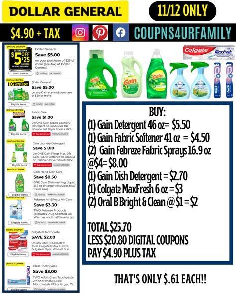 Dollar General Couponing, Free Mail Order Catalogs, Dollar General Store, Retractable Shade, Manufacturer Coupons, Diy Household Tips, Family Dollar, Liquid Laundry Detergent, Laundry Liquid