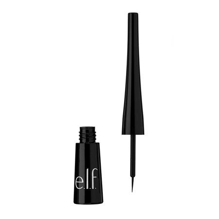 Elf Liquid Eyeliner, Elf Eyeliner, Eyeliner Shapes, How To Do Eyeliner, Eyeliner Products, Long Lasting Eyeliner, Elf Cosmetics, Dramatic Eyes, Elf Makeup