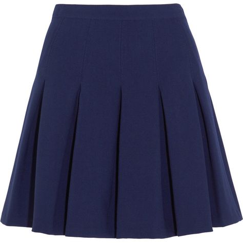 Diane von Furstenberg Gemma pleated stretch-jersey mini skirt (€200) ❤ liked on Polyvore featuring skirts, mini skirts, saias, bottoms, faldas, gonne, storm blue, blue pleated mini skirt, diane von furstenberg skirts and diane von furstenberg Blue Pleated Mini Skirt, Pleated Miniskirt, Short Pleated Skirt, Blue Pleated Skirt, Skirt Inspiration, Pleated Skirt Short, Clueless Outfits, Floral Pleated Skirt, Navy Blue Skirt