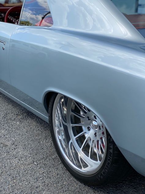 1967 Pro Touring Chevelle - Boze Alloys 67 Chevelle, 1967 Chevelle, Pro Touring Cars, 1966 Chevelle, Classic Truck, Pro Touring, Forged Wheels, Aluminum Wheels, Red Interiors