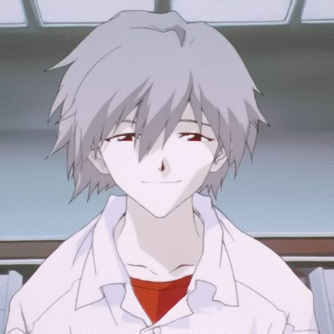 Nagisa Kaworu, Evangelion Kaworu, Evangelion Art, Neon Evangelion, Anime Memes Funny, Neon Genesis Evangelion, Anime Memes, Aesthetic Anime, Anime Icons