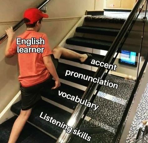 How To Learn English, Language Jokes, Psychology Notes, Studying Memes, Laughter Therapy, Beyond Borders, Unique Words Definitions, To Learn English, English Memes