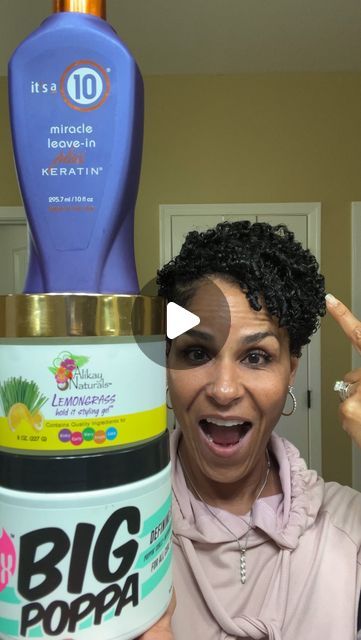 Shelly V on Instagram: "This is one of my best wash and goes since getting my big chop! 😍  It’s giving me all the things and then some! 💯  Want to know what I used? Just watch the reel. 😆  YouTube video coming soon for this combo on short hair! 💖🤗  P.S. Thank you to the friend who reminded me about the It’s A Ten leave-in spray yesterday on my live. I appreciate you! 🥰🤗😘  #naturaltexturedhair #washandgo #texturedhair #healthyhairjourney #TeamDeepConditioning #TeamLeaveIn #TeamOils" Short Wash And Go Hairstyles, Big Chop Curly Hair, Healthy Hair Journey, Wash And Go, My Live, Big Chop, Deep Conditioning, I Appreciate You, Appreciate You