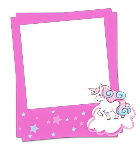 Kawaii Frame Template, Unicorn Photo Frame Diy, Unicorn Selfie Frame, Unicorn Photo Frame, Unicorn Picture Frame, Unicorn Tarpaulin Background, Unicorn Picture, Pearl Wallpaper, Picsart Edits