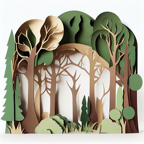 Forest Decorations, Enchanted Forest Decorations, Cutout Art, Cut Out Art, Pop Art Wallpaper, Art Carved, Craft Art, King Arthur, Frame Art