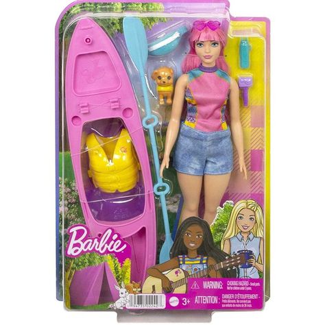 Barbie It Takes Two Camping Playset with Daisy Doll (Curvy with Pink Hair, 11.5 in), Pet Puppy, Kayak & Camping Accessories, Gift for 3 to 7 Year Olds
Brand: Barbie Barbie It Takes Two, Barbie Series, Camping Outfit, Video Sport, Accessoires Barbie, Life Vests, Barbie Sets, Kayak Accessories, Camping Set