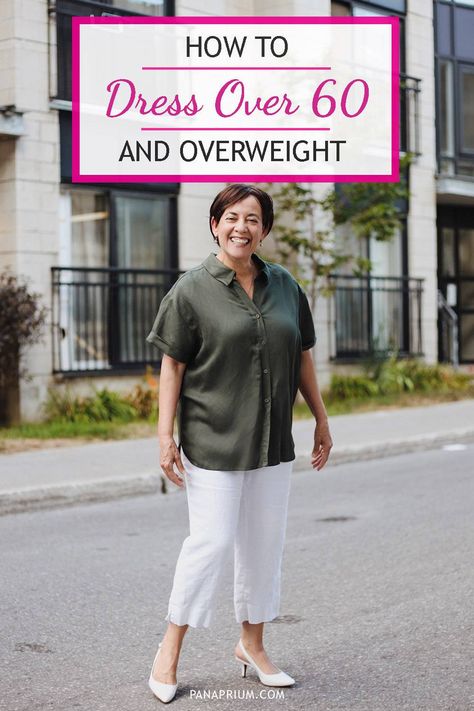 With these easy #fashion #tips you can effortlessly #dress well when you are over 60 and #overweight Dressing well according to your #body type and age is a skill you can develop if you follow these simple pointers. You don't have to spend a lot of money on #clothes to look incredibly beautiful and well-dressed. 60 Plus Fashion, Dressing After 60 Older Women, Clothes For Women Over 60 Casual Classy Plus Size, Women Over 70 Fashion, Old Money Look Plus Size, Fashion For Women Over 60 Outfits Plus Size, Plus Size Over 60, Plus Size Over 60 Fashion For Women, Dressing In Your 60's Classy