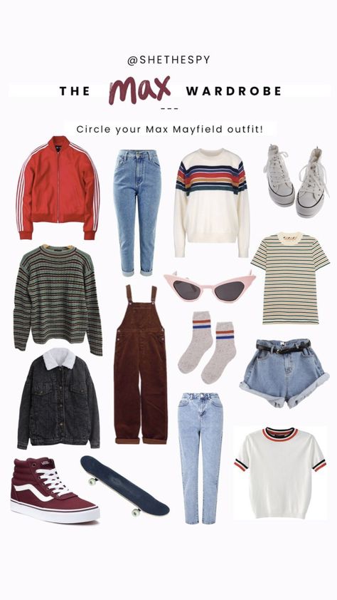 Max Stranger Things Outfit Ideas, Max Mayfield Outfit Ideas, Max Mayfield Cosplay, Stranger Things Max Aesthetic, Max Mayfield Inspired Outfit, Max Mayfield Halloween Costume, Max Mayfield Aesthetic Outfit, Max Mayfield Style, Max Stranger Things Costume