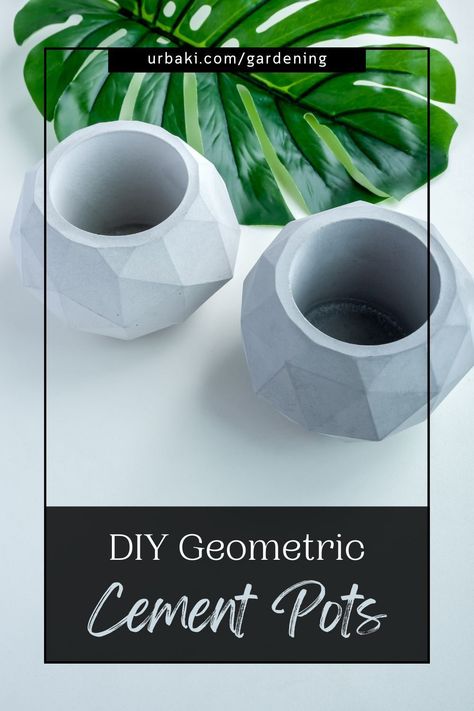 Elevate your plant decor with these DIY Easy Geometric Pots made from cement and cardboard. Boring planters are a thing of the past as you embrace the allure of unique geometric shapes. Craft your own customized planter inexpensively using corrugated plastic and a simple pentagon pattern. These eye-catching pots are perfect for showcasing succulents and cacti, and the best part is, that you can adjust the pot's size to fit your preference. Get ready to add a creative touch to your decor. Pentagon Pattern, Shapes Craft, Geometric Planter, Custom Planters, Cement Pots, Corrugated Plastic, Diy Easy, How To Make Your, Organic Gardening