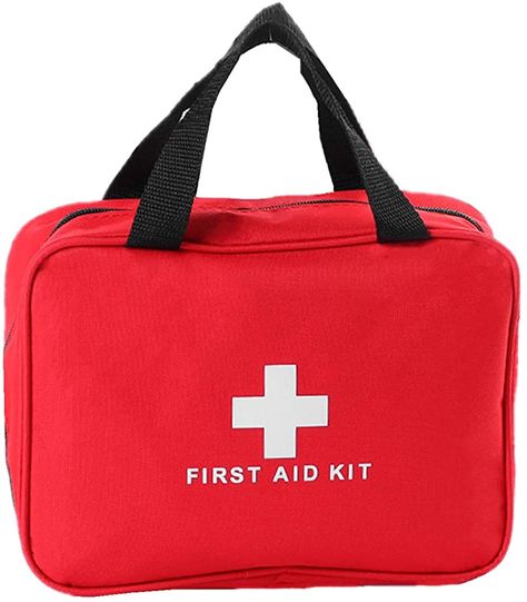 Amazon.com: PAXLamb First Aid Bag First Aid Kit Empty Medical Storage Bag Red Trauma Bag for Emergency First Aid Kits Car Workshop Cycling Outdoors (Red 1PC) : Health & Household Hiking First Aid Kit, First Aid Kit Storage, Medical Storage, First Aid Bag, First Aid For Kids, Emergency First Aid Kit, Medication Storage, Emergency First Aid, First Aid Kits