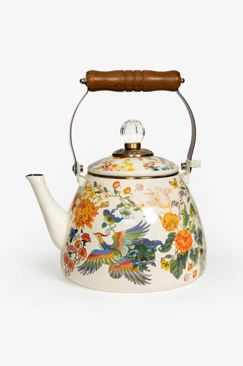 Buy WHITE DREAMER TEA KETTLE Online - Johnny Was Mug And Saucer, Humble Abode, Boho Gifts, Tea Kettle, Johnny Was, The Dreamers, Beautiful Homes, Home Accessories, Tea Pots