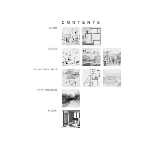 Alexandra Antal PORTFOLIO (Architecture) student work                                                                                                                                                                                 More Portfolio Design Layouts, Portfolio Layout Template, Architect Portfolio Design, Portfolio D'architecture, Design Portfolio Layout, Portfolio Cover Design, Layout Portfolio, Layout Print, Landscape Architecture Portfolio