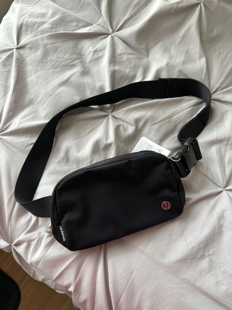 lululemon belt bag, black belt bag Lulu Bag Belt, Black Lululemon Belt Bag, Lululemon Bag Belt, Lululemon Mini Belt Bag, Lululemon Belt Bag Outfit Aesthetic, Lululemon Belt Bag Black, Fanny Pack Aesthetic, Belt Bag Outfit, Black Belt Bag