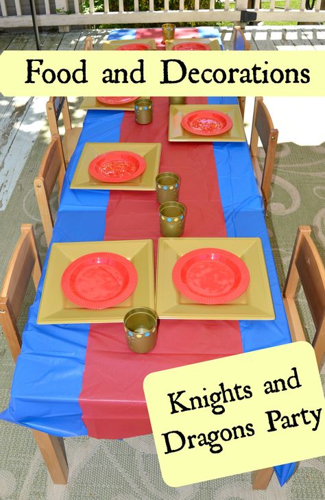 Royal Party Food, Knights And Dragons Party, Medieval Birthday, Knights Party, Castle Birthday Party, Knights And Dragons, Knight Birthday, Knight Birthday Party, Party Birthday Cake