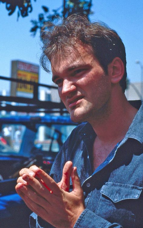 Quentin Tarantino as @Mike Tucker Tucker Tucker Beltzner Donna Mills, Quentin Tarantino Movies, Baba Jaga, Tarantino Films, Movie Directors, Reservoir Dogs, Septième Art, Uma Thurman, Ensemble Cast