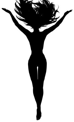 Silouhette Woman, Silhouette Art People, Woman Body Drawing, Goddess Silhouette, Women's Silhouette, Mystical Woman, College Project, Knife Ideas, Woman Vector