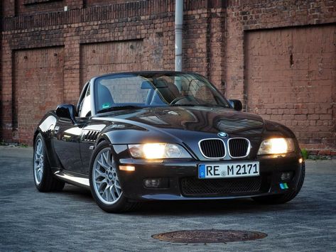 BMW Z3 black Exterior Bench, Bmw Roadster, Z3 Bmw, Bmw Z3 Roadster, Bmw Z1, Bmw Z8, Hummer Cars, Bmw Wallpapers, Bmw Z3