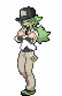 N Pokemon, Pokemon Sprites, Piskel Art, Pokemon Gif, Pokémon Black And White, Pokemon Stickers, Pixel Animation, Pokemon Oc, Black Pokemon