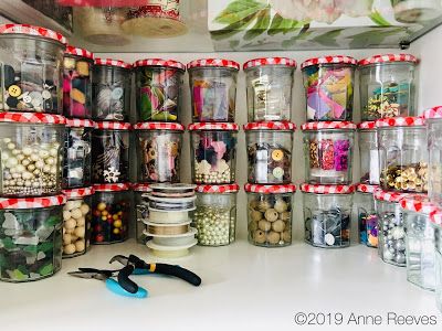 Moments of Delight...Anne Reeves: Upcycling Jars: Bonne Maman Knows Me Bonnie Maman Jars, Bonne Maman Jars Ideas, Vegetable Stand, Jelly Jars, Jar Diy, Jam Jar, Craft Room Storage, Simple Beauty, Craft Storage