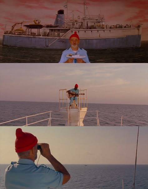 The life aquatic with Steve Zissou (2004) Aquatic Life Of Steve Zissou, The Life Aquatic Aesthetic, The Life Aquatic With Steve Zissou Aesthetic, Life Aquatic Aesthetic, The Life Aquatic With Steve Zissou, Directed By Wes Anderson, Adrian Brody, Life Aquatic With Steve Zissou, Short Film Ideas