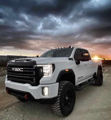 Gmc Trucks Aesthetic, 2024 Gmc 2500 At4, Black Gmc Truck, Gmc Lifted Trucks, At4 Gmc, Gmc Truck Accessories, Gmc At4, Luxury Trucks, Gmc Denali Truck