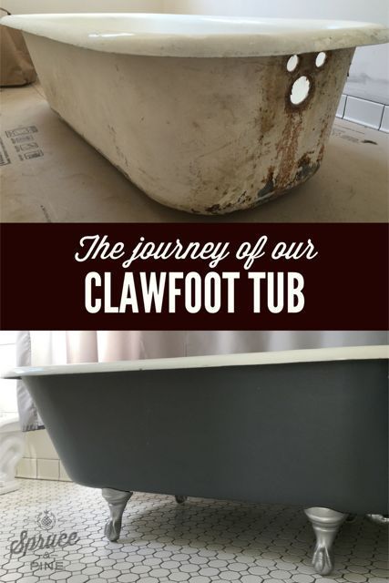 Small Tubs, Home Renovation Bathroom, Clawfoot Tub Bathroom, Tub Refinishing, Tub Remodel, Clawfoot Tubs, Clawfoot Tub Shower, Clawfoot Tub Faucet, Cast Iron Tub