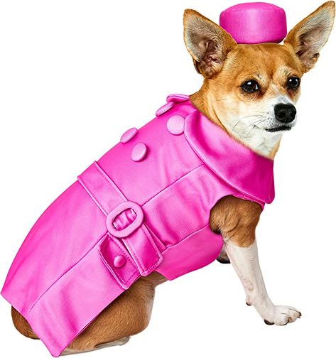 Bruiser Woods, Hot Pink Shirt, Elle Woods, Wood Dog, Legally Blonde, Pet Fashion, Pink Coat, Cute Costumes, Dog Costumes