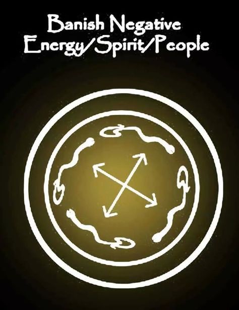 Banish negative energy,people Negative Energy People, Banish Negative Energy, Energy Circles, Protection Sigils, Banishing Spell, Magick Symbols, Protection Symbols, Wiccan Symbols, Magic Spell Book